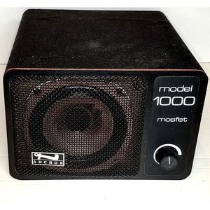 Anchor AN1000 Mosfet Portable Powered Monitor Speaker PA Amplifier Vintage Works